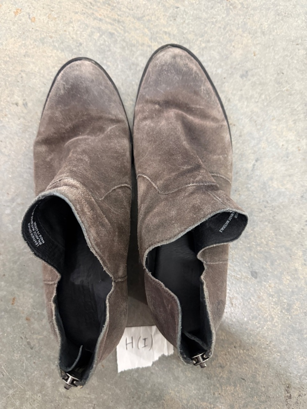 Born Brown Suede Ankle Booties - Picture 3 of 3